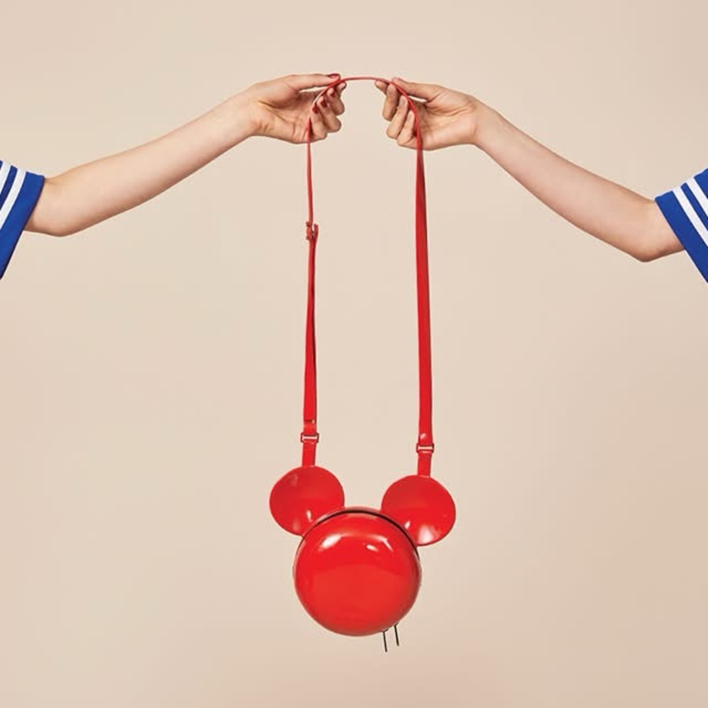 MELISSA x DISNEY red Mickey Mouse jelly purse